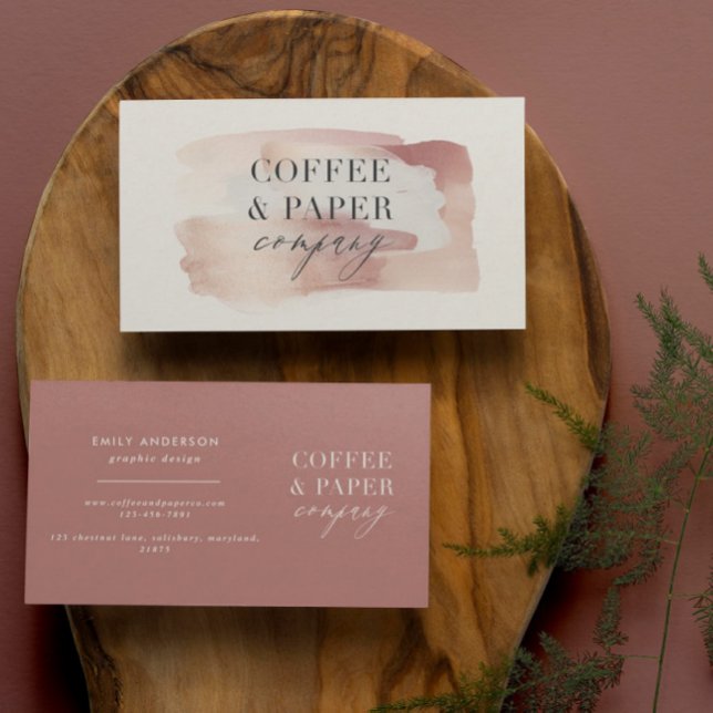 Visita Tarjeta de presentación moderna y elegante de colo (Subido por el creador)