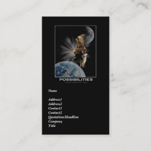 Visita Tarjeta de presentación Motivadora de águila calva