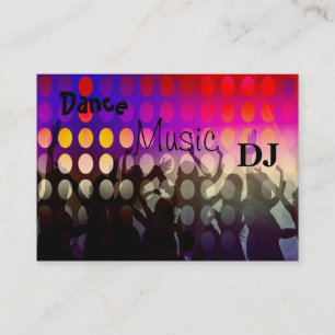 Visita Tarjeta de Presentación Música DJ Fiesta de Baile