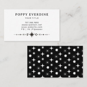 Visita Tarjeta de presentación Mystic Moon Stars