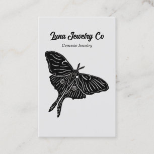 Visita Tarjeta de presentación Mystical Luna Moth Jewelry