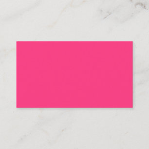 Visita Tarjeta de presentación Neon Pink