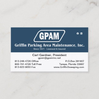 Visita Tarjeta de presentación oficial GPAM