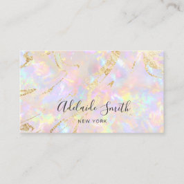 Visita tarjeta de presentación opo rosa suave