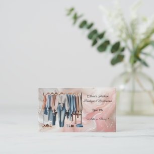 Visita Tarjeta de presentación para accesorios de ropa pa