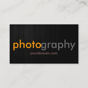 Visita Tarjeta de presentación para artista fotógrafo de 