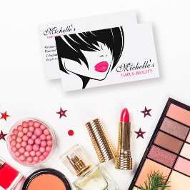 Visita Tarjeta de presentación para artistas de maquillaj