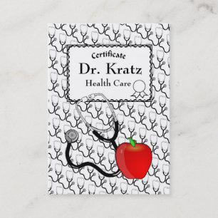 Visita Tarjeta de presentación para atención médica médic