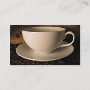 Visita Tarjeta de presentación para café personalizado
