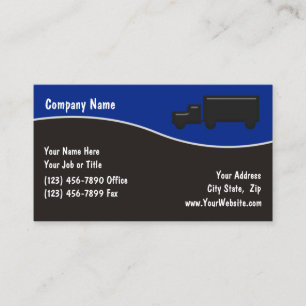 Visita Tarjeta de presentación para camiones