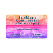 Tarjeta de presentación para captar la vista