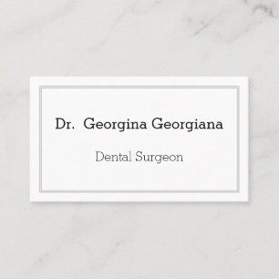 Visita Tarjeta de presentación para cirujanos dentales li