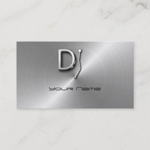 Visita Tarjeta de presentación para DJ