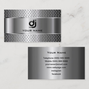 Visita Tarjeta de presentación para DJ
