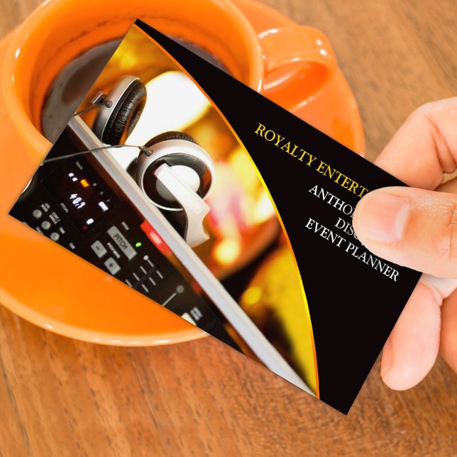 Visita Tarjeta de presentación para DJ (Subido por el creador)