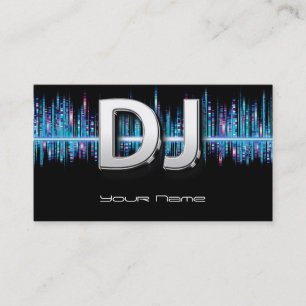 Visita Tarjeta de presentación para DJ