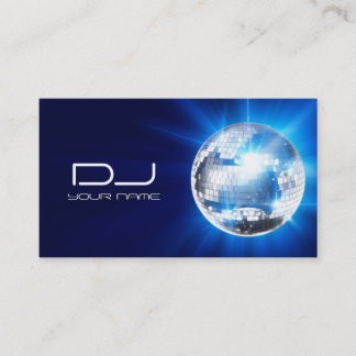 Visita Tarjeta de presentación para DJ
