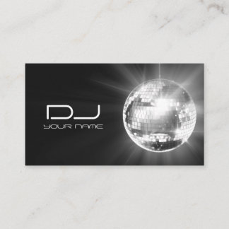 Visita Tarjeta de presentación para DJ