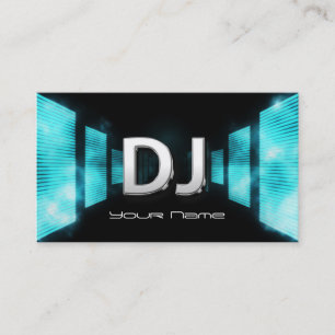 Visita Tarjeta de presentación para DJ