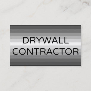Visita Tarjeta de presentación para el contratista Drywal