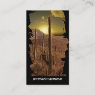 Visita Tarjeta de presentación para el sol del suroeste d