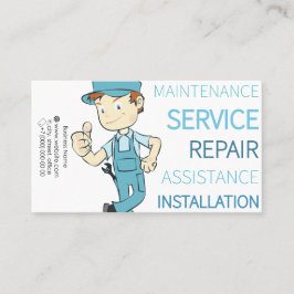 Visita Tarjeta de presentación para el trabajo de fontane