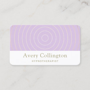 Visita Tarjeta de presentación para hipnoterapeutas