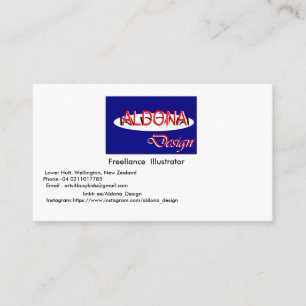 Visita Tarjeta de presentación para ilustrador