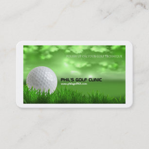 Visita Tarjeta de presentación para la bola de golf del 
