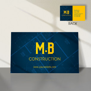 Visita Tarjeta de presentación para la construcción/contr