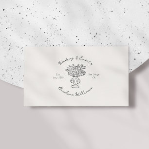 Visita Tarjeta de presentación para la planificación de e