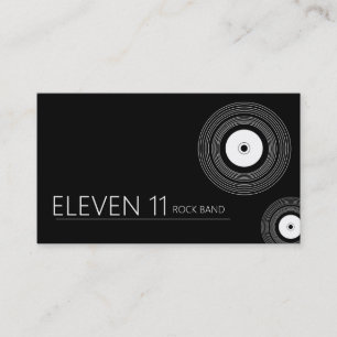 Visita Tarjeta de presentación para músicos de la banda
