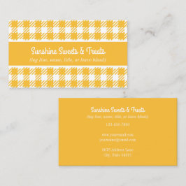 Visita Tarjeta de presentación para panadería de color am