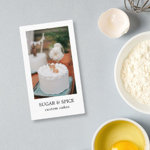 Visita Tarjeta de presentación para pasteles y panaderías