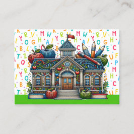 Visita Tarjeta de presentación para profesores