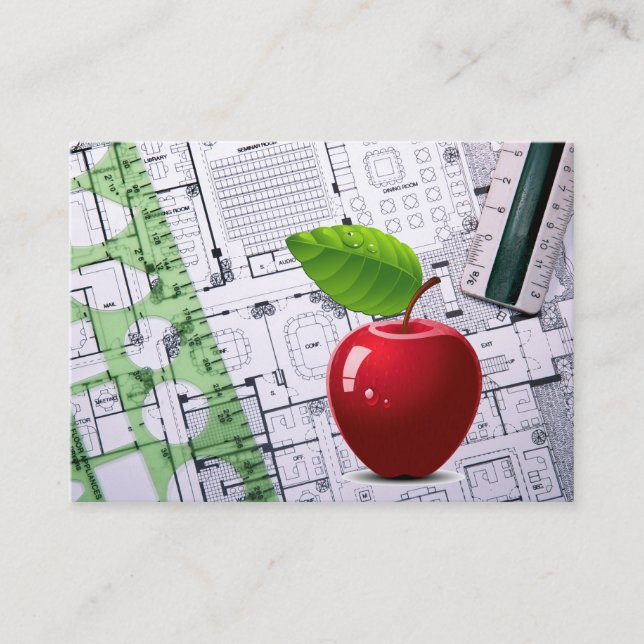 Visita Tarjeta de presentación para profesores/directores (Anverso)