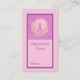 Visita Tarjeta de presentación para Purpurina de cinta ro