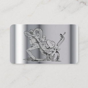 Visita Tarjeta de presentación para reparación de motoc