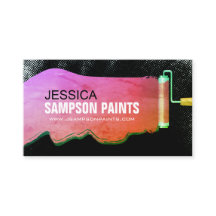 Tarjeta de presentación para rodillos de pintura n