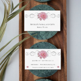 Visita Tarjeta de presentación para Tienda Floral Rosa Ge