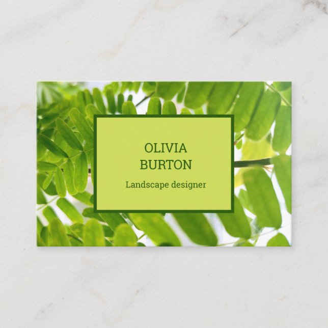 Visita Tarjeta de presentación para un diseñador de paisa (Anverso)