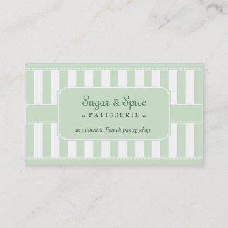 Visita Tarjeta de presentación Pastel Patisserie