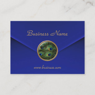 Visita Tarjeta de presentación Pavón Ojo Joya Azul Rico T