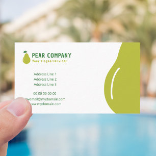 Visita Tarjeta de presentación Pear