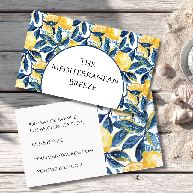 Visita Tarjeta de presentación personalizable mediterráne (Subido por el creador)