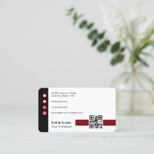 Visita tarjeta de presentación personalizada