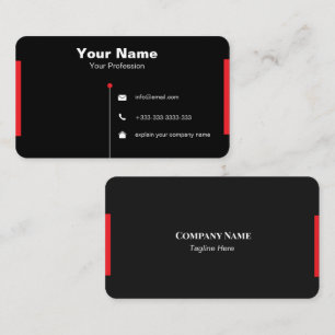 Visita tarjeta de presentación personalizada