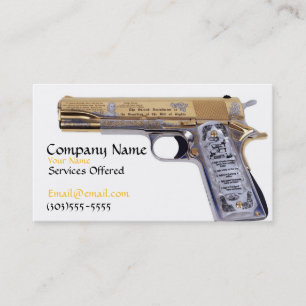 Visita Tarjeta de presentación personalizada 1911