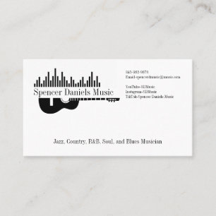 Visita Tarjeta de presentación personalizada de artista m