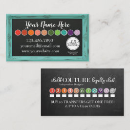 Visita Tarjeta de presentación personalizada de Chalk Cou